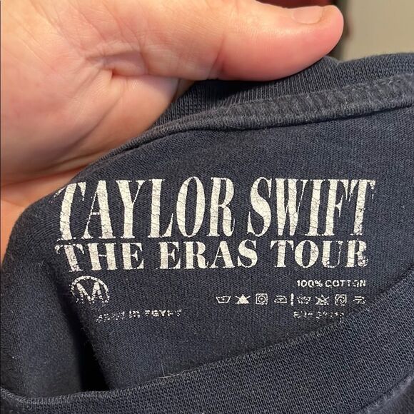Taylor Swift Blue The Eras Tour Graphic Long Sleeve Shirt - Picture 5 of 7